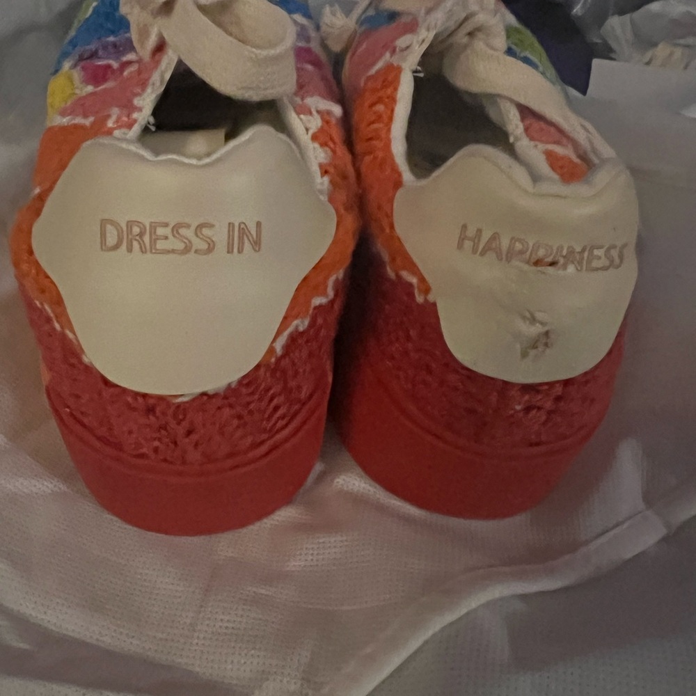 Farm Rio Sunset Crochet Platform Sneakers - Picture 2 of 6